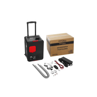 Mobil olajfűtő LCD 9kW távirányítóval 12/24/230V KD11783