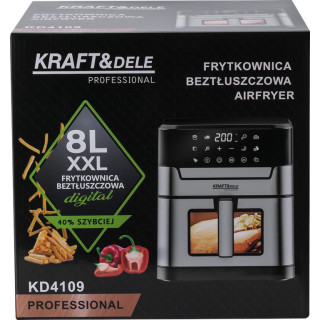 Zsírmentes fritőz 8L KD4109