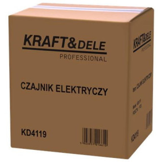 Elektromos vízforraló hőmérséklet-szabályozással 2500W 2L KD4119