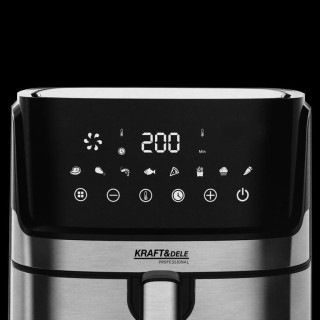 Zsírmentes fritőz 8L KRAFT&DELE KD4101 1850W