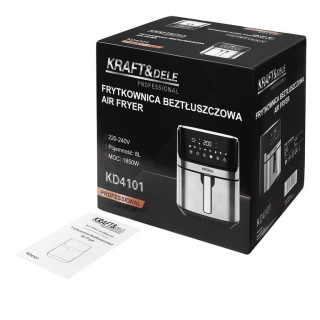 Zsírmentes fritőz 8L KRAFT&DELE KD4101 1850W