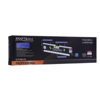 Lézeres szintező skálával 150 cm KD10438