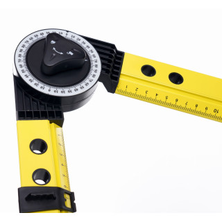 Építési derékszög, vízmérték, iránytű 3 az 1-ben KD10442