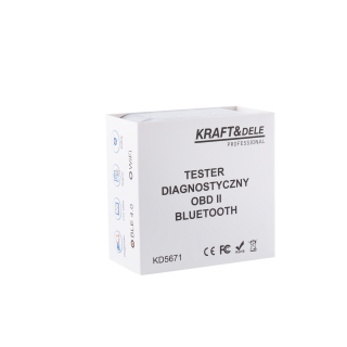 OBD II diagnosztikai szkenner Bluetooth-szal KD5671