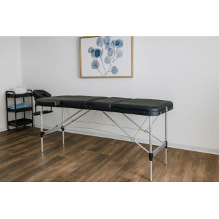 Alumínium masszázs- és rehabilitációs asztal, 3 részes