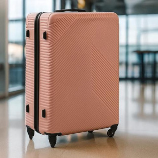 Rózsaszín 3 az 1-ben Trizand bőrönd szett