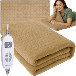Béžová elektrická deka/podložka 180x130 cm