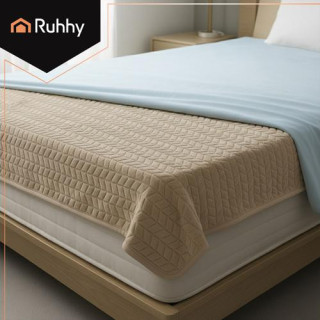 Bézs színű elektromos takaró/szőnyeg 180x130 cm