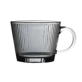 Hornyolt szürke pohár füllel - 380 ml