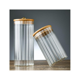 Hornyolt tartály bambusz fedéllel - 1150 ml