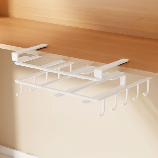 Konyhai fehér függő szekrény tartó