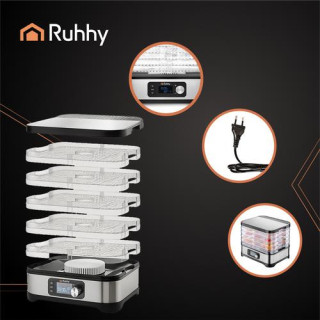 Szárítógép gombákhoz, gyümölcsökhöz és zöldségekhez