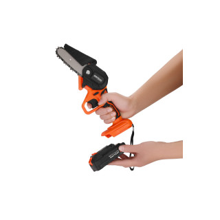 Akkus fűrész + kar 21V 4" KD10642