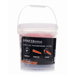 Csempe szintező készlet 600 db KD10778