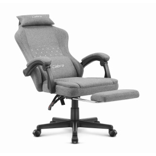 Cabro C503 szürke szövetből készült gamer szék