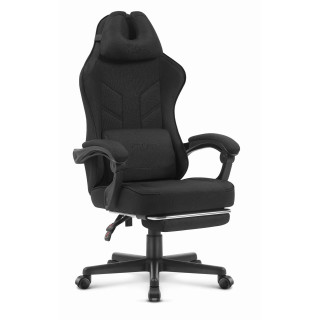 Cabro C504 fekete szövetből készült gamer szék