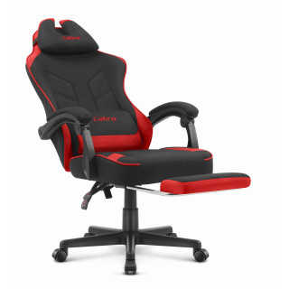 Cabro C504 fekete és piros szövetből készült gamer szék