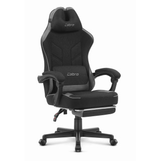 Cabro C504 fekete és szürke szövet gamer szék