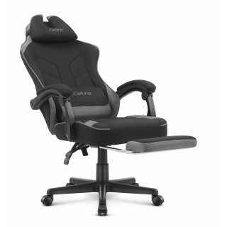 Cabro C504 fekete és szürke szövet gamer szék