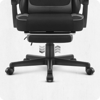 Cabro C504 fekete és szürke szövet gamer szék