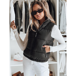 Steppelt fekete női mellény TY4974