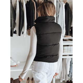 Steppelt fekete női mellény TY4974