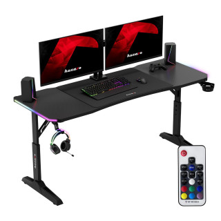 Huzaro HERO 4.6 RGB FEKETE GAMERLÁT 160 CM