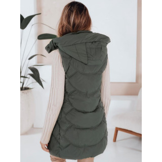 Szigetelt zöld női mellény TY5103