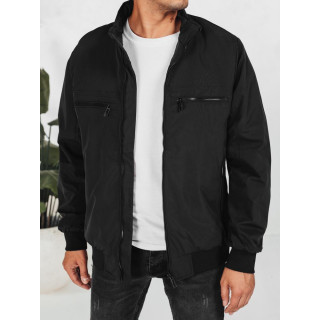 Fekete férfi átmeneti kabát TX5033