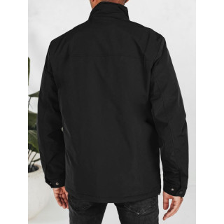 Férfi fekete átmeneti kabát TX5035