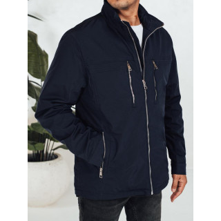 Sötétkék férfi átmeneti kabát TX5036