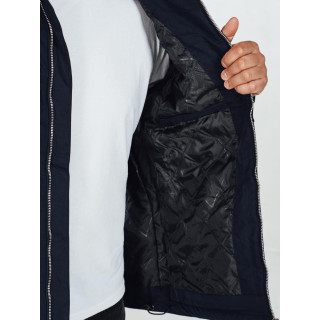 Sötétkék férfi átmeneti kabát TX5036