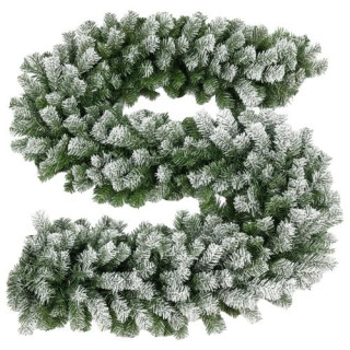 Havas, sűrű karácsonyi füzér 29 cm/2,7 m