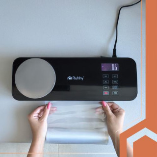 Fóliahegesztő gép skálával