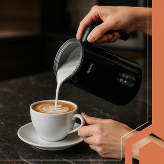 Fekete tejhabosító 400 W