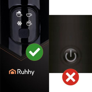 Fekete tejhabosító 400 W