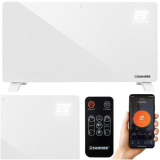 Fehér elektromos üvegfűtő