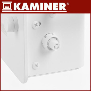 Fehér elektromos üvegfűtő