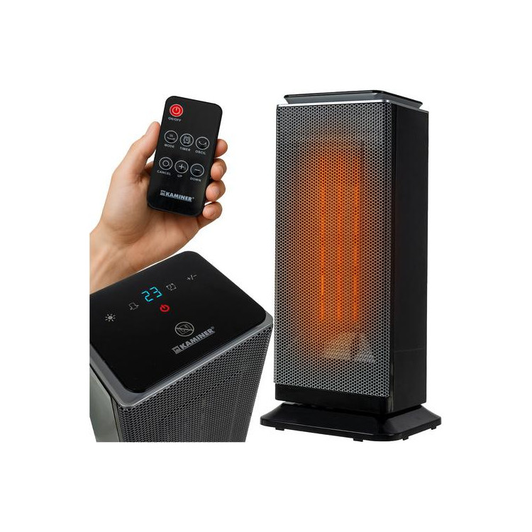 Fekete kerámia elektromos fűtőberendezés