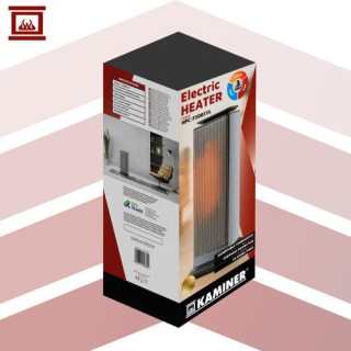 Fekete kerámia elektromos fűtőberendezés