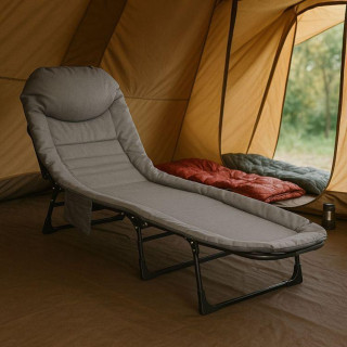 Turisztikai kemping nyugágy - 200x65 cm