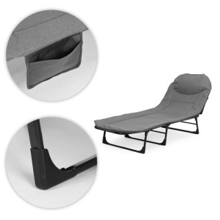 Turisztikai kemping nyugágy - 200x65 cm