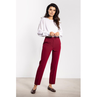 Bordó női cigarettanadrág