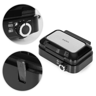 Tapadásmentes gofrisütő 2 nagy gofrihoz