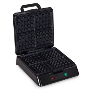 Tapadásmentes gofrisütő 4 nagy gofrihoz 1080-1300 W, KADEN