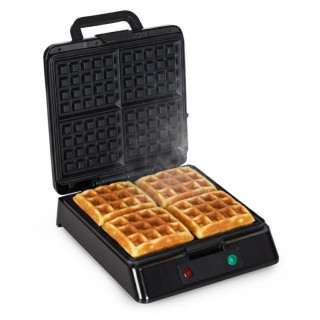 Tapadásmentes gofrisütő 4 nagy gofrihoz 1080-1300 W, KADEN