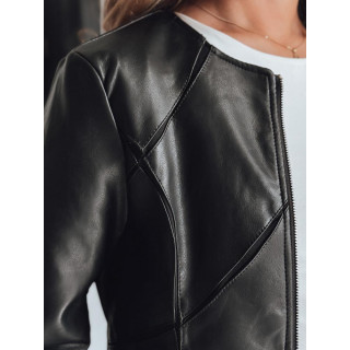 Fekete női bőrdzseki TY4969