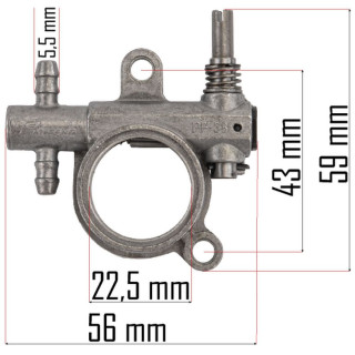 Olajpumpa benzinmotoros fűrészhez PM-PSP-2HP-PO