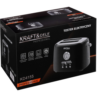 Elektromos kenyérpirító 1000 W teljesítménnyel KD4155