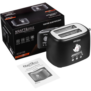 Elektromos kenyérpirító 1000 W teljesítménnyel KD4155